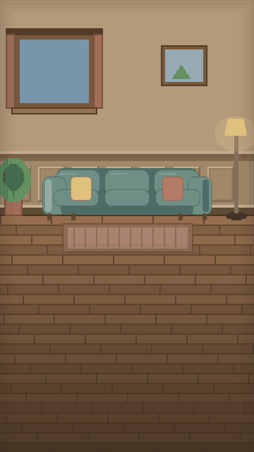 The living room